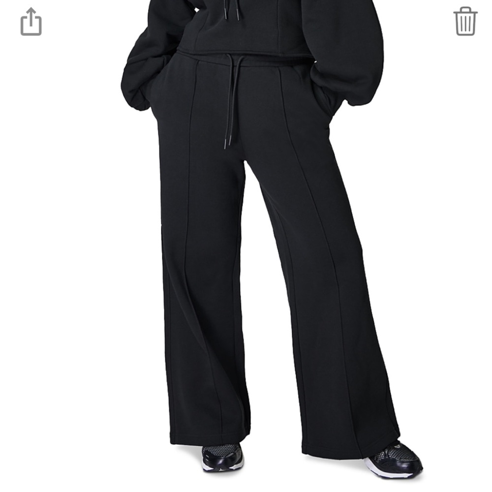 Sweaty Betty Black Elevated Track Pant